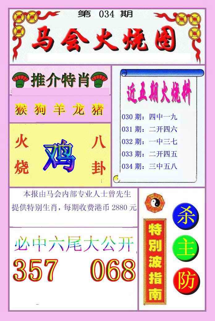 034期火烧图[图]